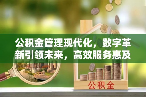 秀英公积金管理现代化，数字革新引领未来，高效服务惠及民生