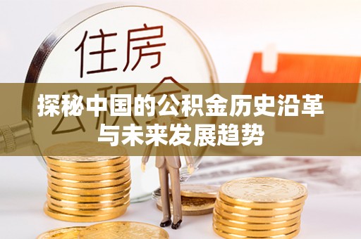 秀英探秘中国的公积金历史沿革与未来发展趋势