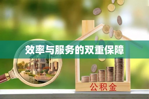 秀英效率与服务的双重保障