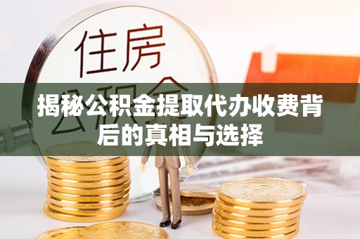秀英揭秘公积金提取代办收费背后的真相与选择