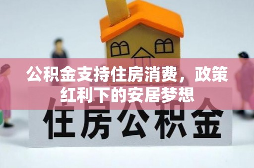 秀英公积金支持住房消费，政策红利下的安居梦想