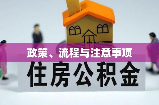 秀英政策、流程与注意事项