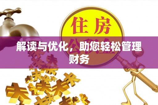 秀英解读与优化，助您轻松管理财务