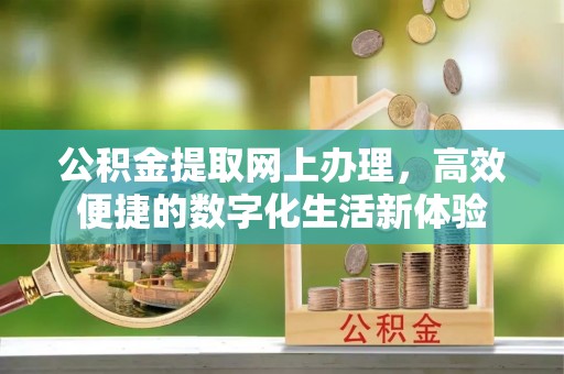 秀英公积金提取网上办理，高效便捷的数字化生活新体验