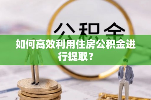 秀英如何高效利用住房公积金进行提取？